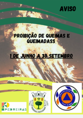 Proibi&ccedil;&atilde;o de queimas e queimadas 