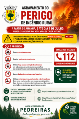 Risco de inc&ecirc;ndio