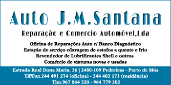 Auto J M Santana-repara&ccedil;&atilde;o E Com&eacute;rcio Autom&oacute;vel Lda