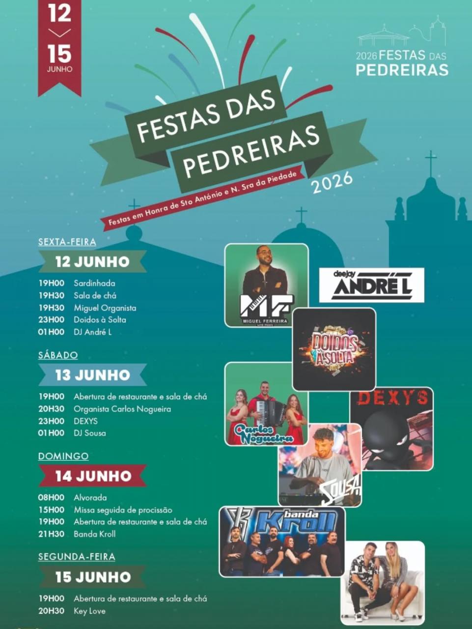 Festas em Honra de Santo Ant&oacute;nio e Nossa Senhora da Piedade